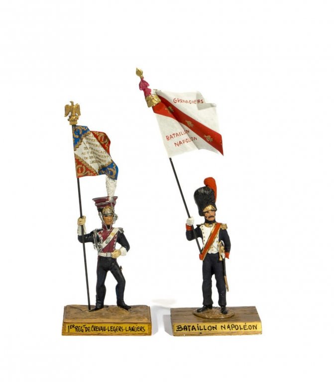 18 soldats de plomb + canon par UGS Ltd et autre 54 mm - Collection